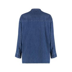 S MAX MARA Cotton Denim Overshirt Women DENIM T-Shirts & Tops